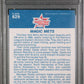 1987 FLEER #629 MAGIC METS PSA 8