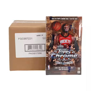2025/26 Topps Chrome Cactus Jack Basketball Hobby 12-Box Case