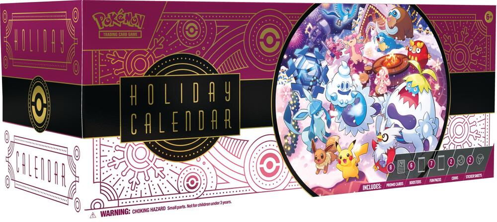 Pokemon TCG Holiday Calendar 2025 Box Sealed