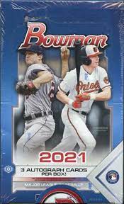 2021 Bowman Baseball Hobby Jumbo Box