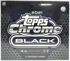 2021 Topps Chrome Black MLB Hobby Box