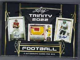 2022 Leaf Trinity Football Hobby Box