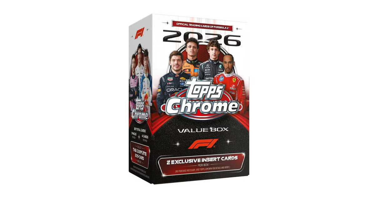 2026 Topps Chrome Formula 1 value box