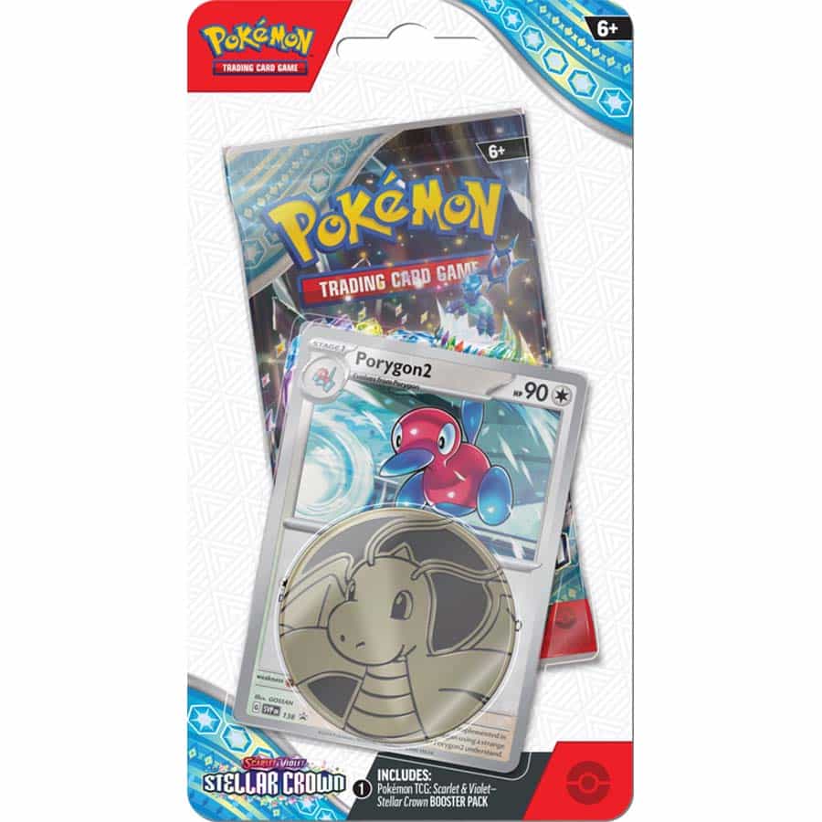 Scarlet and Violet Stellar Crown Checklane Booster - Porygon2