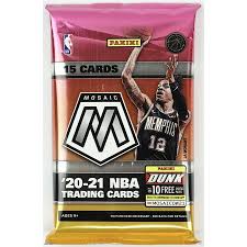 2020-21 Panini Mosaic Basketball Hobby Pack