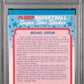 1988 FLEER STICKER #7 MICHAEL JORDAN PSA 8 (OC)