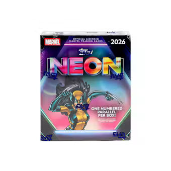 2026 Topps Marvel Neon Mega Box