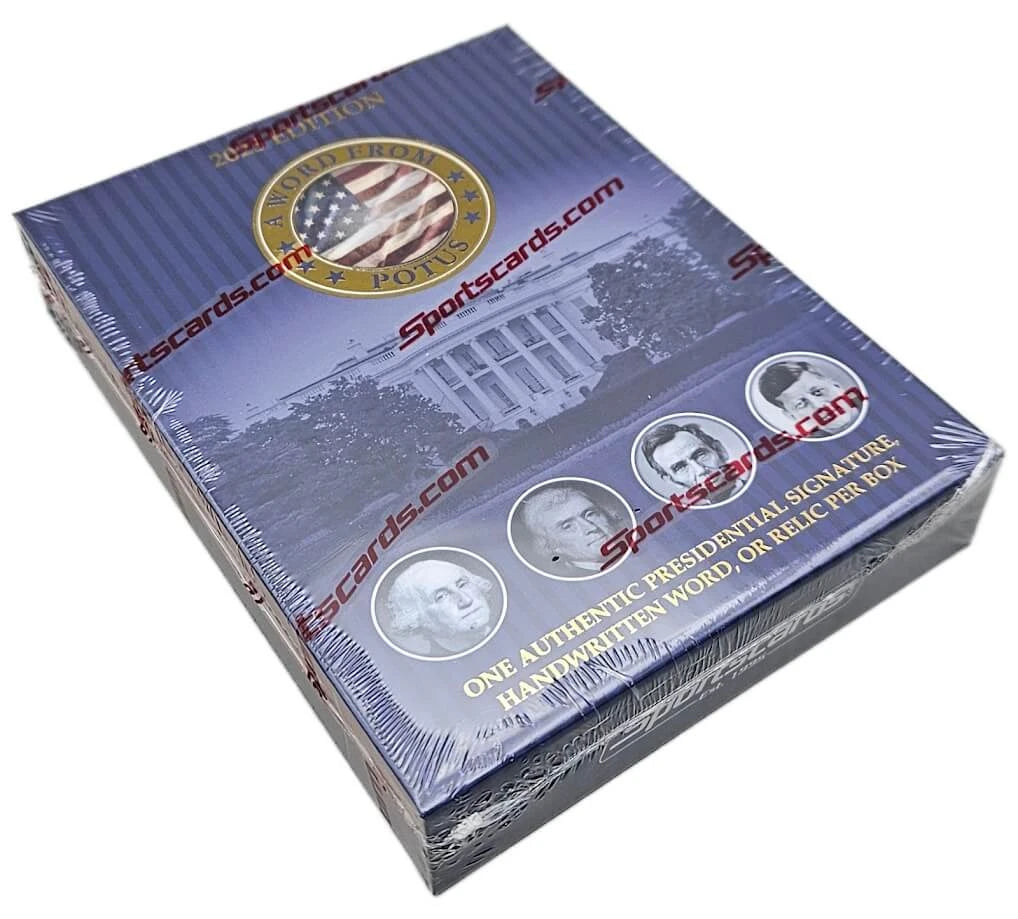 2025 POTUS A Word from the President Hobby Box