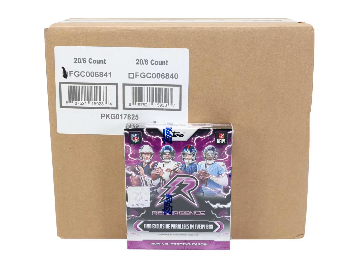2025 Topps Resurgence Football Mega 20-Box Case