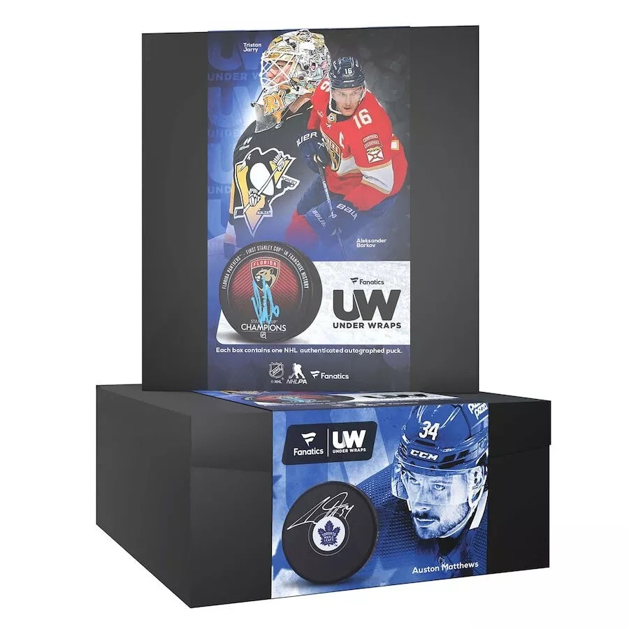 2024 Under Wraps NHL Autographed Puck