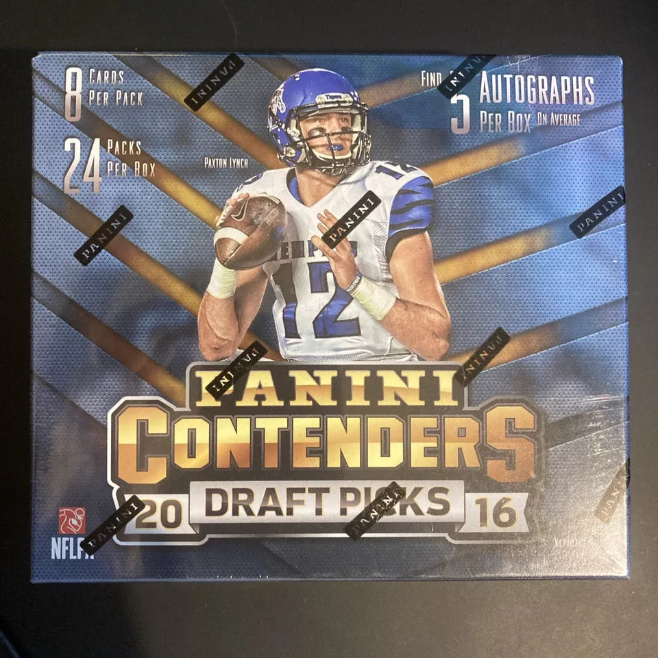 2016 Panini Contenders Draft Picks Football Hobby Box