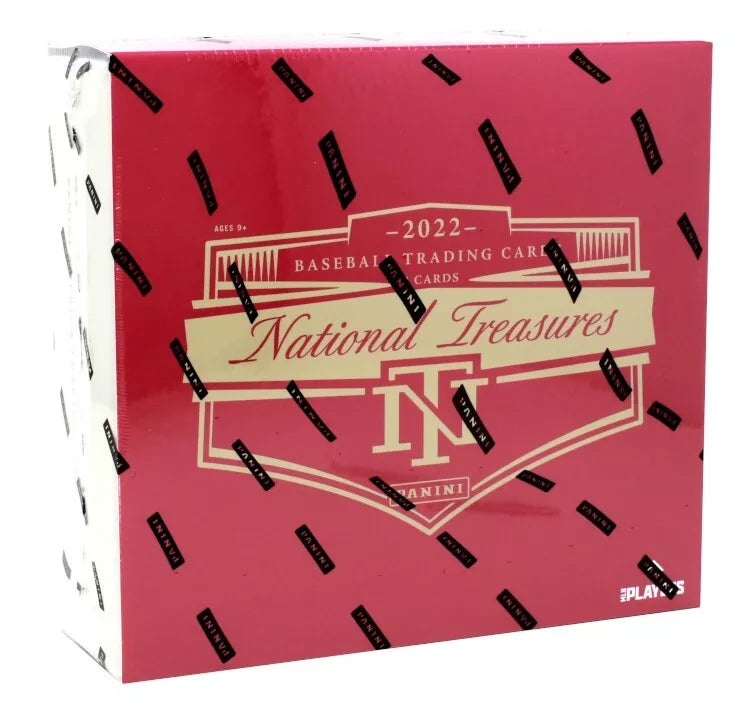 2022 PANINI NATIONAL TREASURES BASEBALL HOBBY BOX