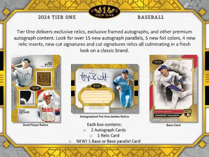 2024 Topps Tier One Baseball Hobby Box
