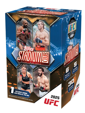 2025 Topps Stadium Club UFC 6-Pack Blaster Box