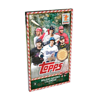 2025 Topps Holiday Baseball Advent Calendar Box